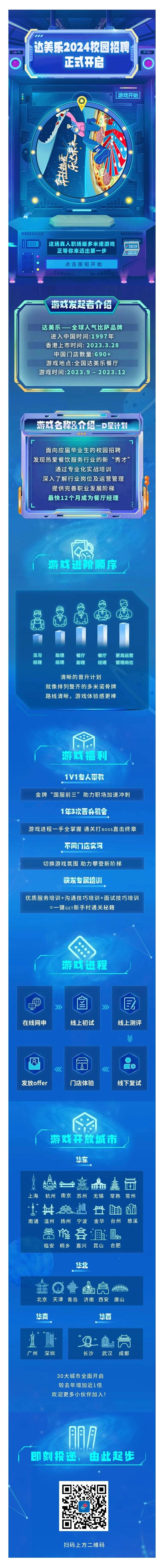 上市企业 | 达美乐中国2024校园招聘正式开启！