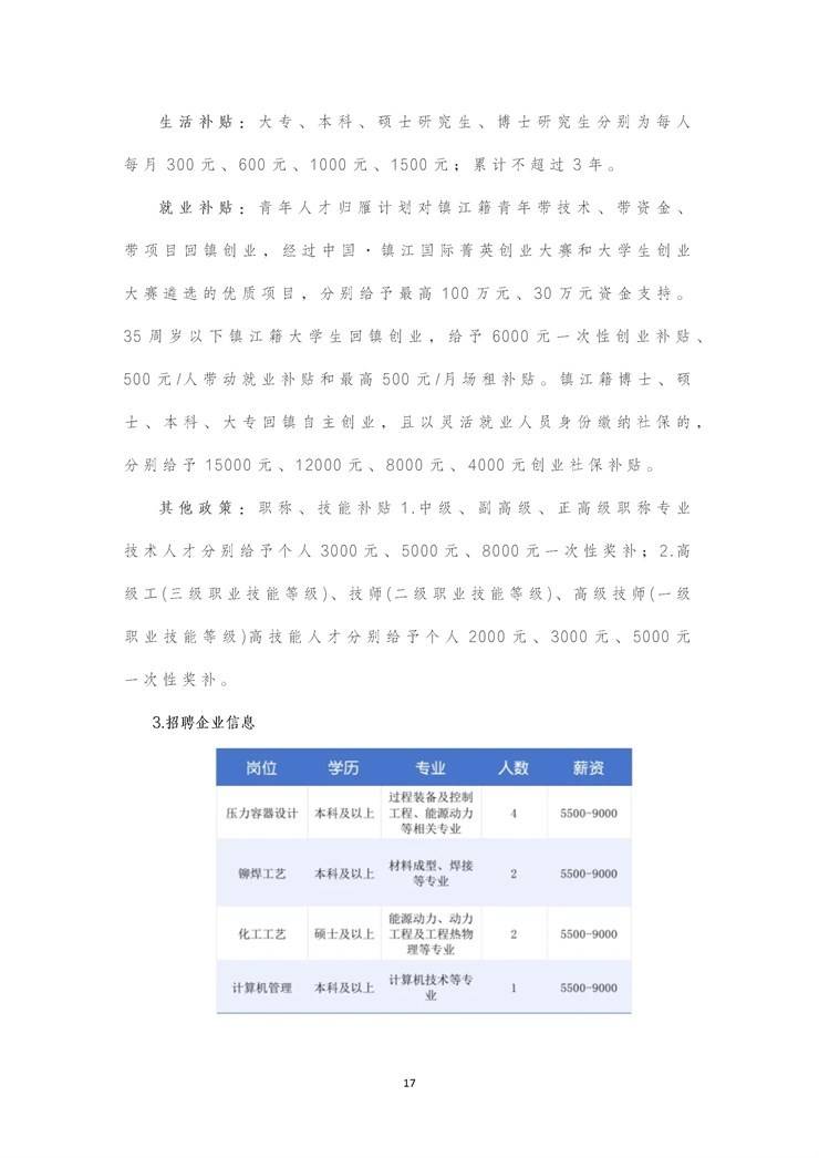 优质就业地市人才政策及岗位信息一览