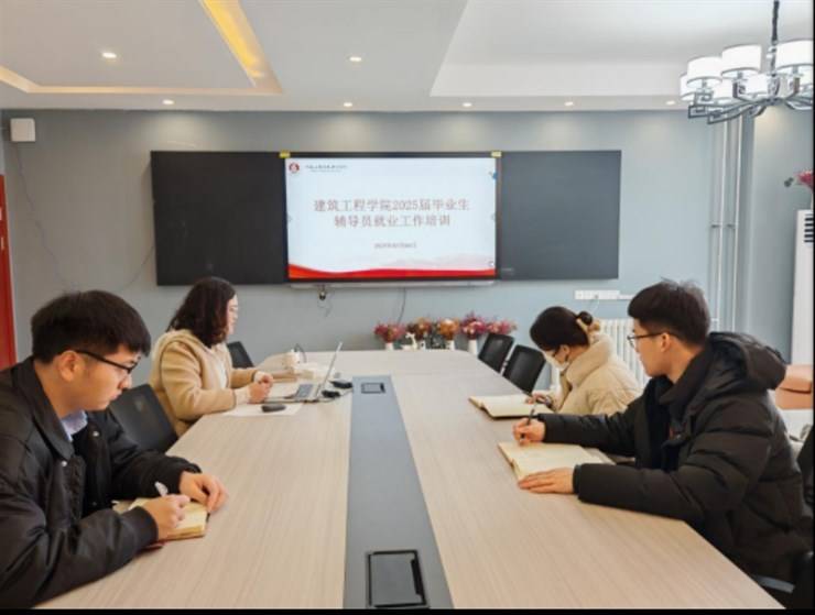 建筑工程学院开展2025届毕业生辅导员就业工作培训