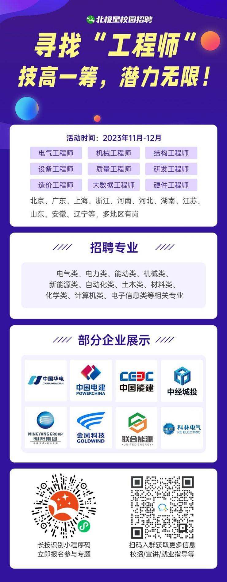 招聘信息 | 工程师招聘合集！技高一筹，潜力无限！