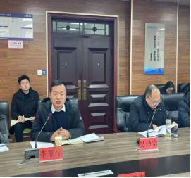 苏州市相城区人社局刘瑞刚一行及企业代表莅临我校展开校企合作洽谈会