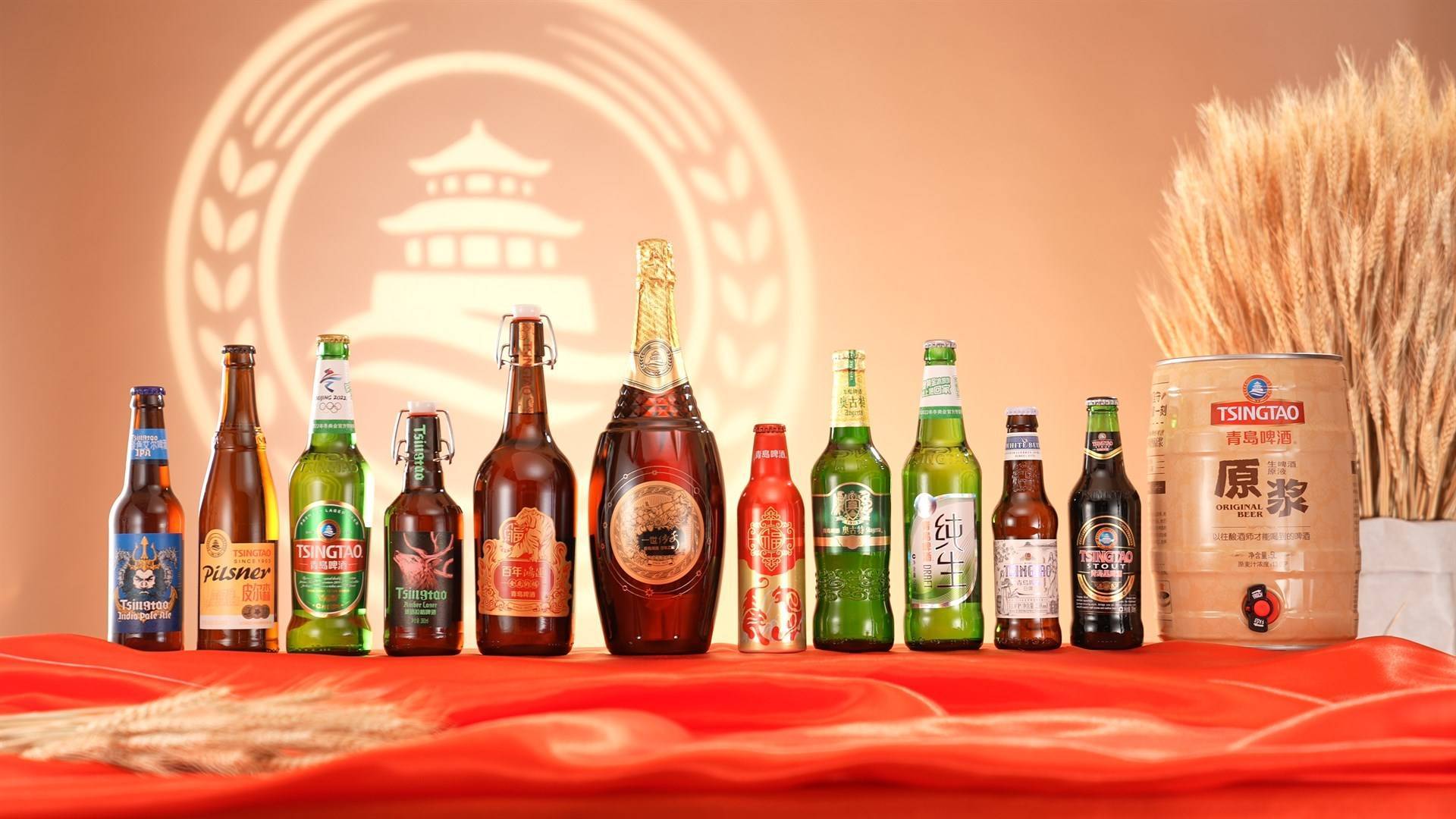 青岛啤酒的照片 壁纸图片