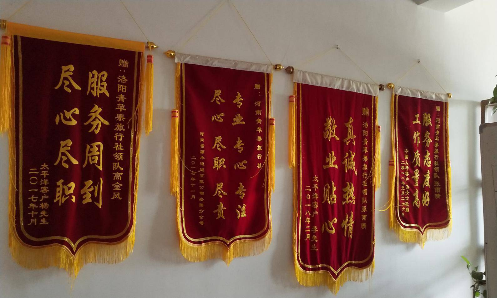 青苹果旅行社的公司展示