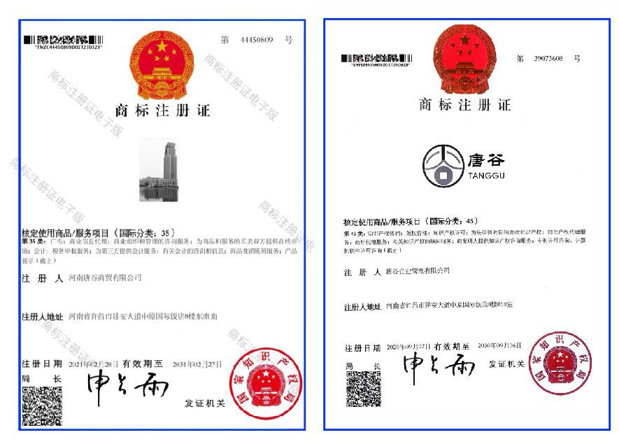 唐谷集团的公司展示