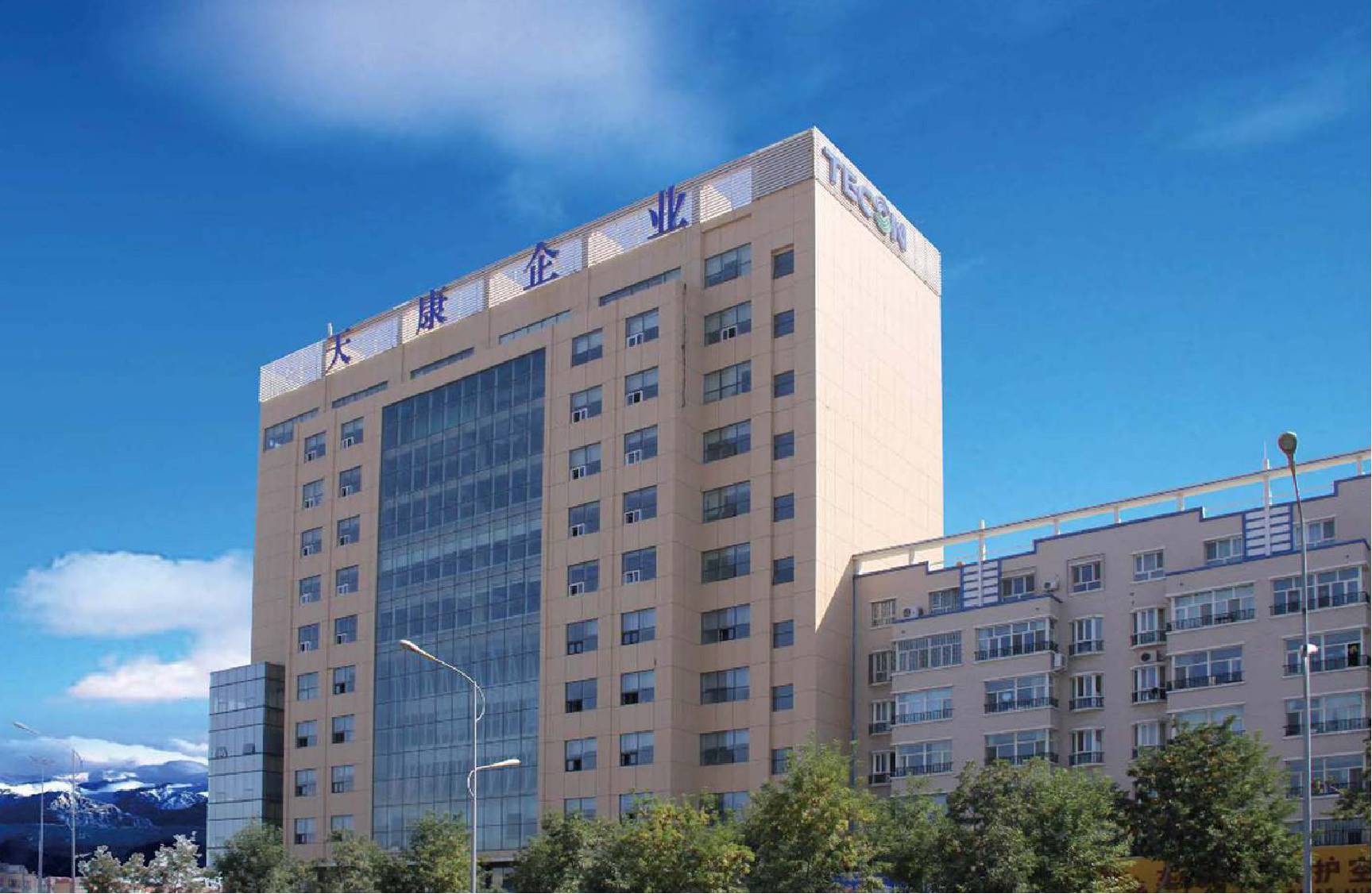 天康生物养殖事业部的公司展示