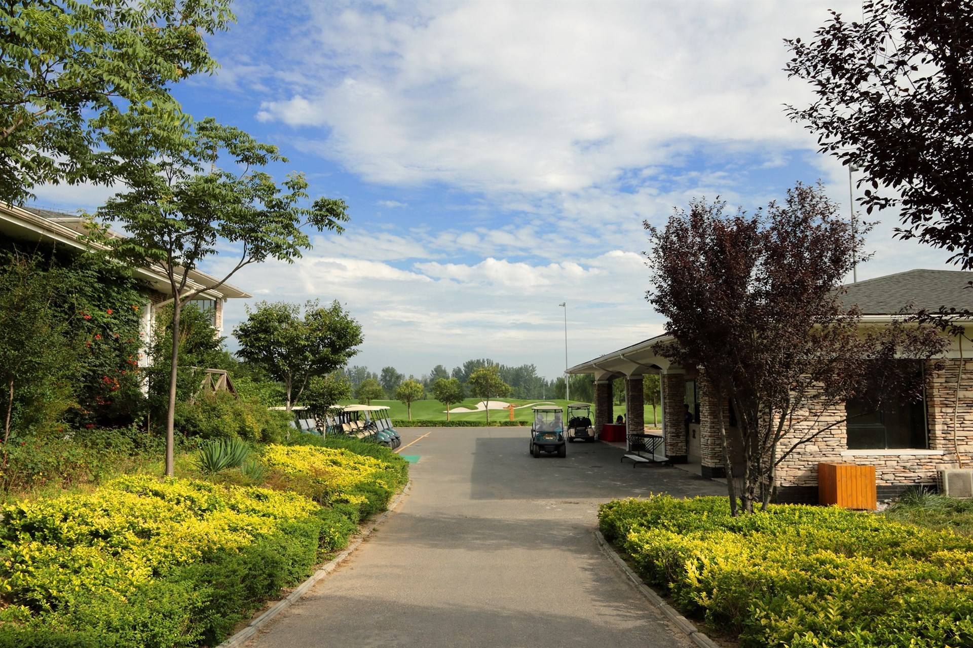 郑州高尔夫球场的公司展示