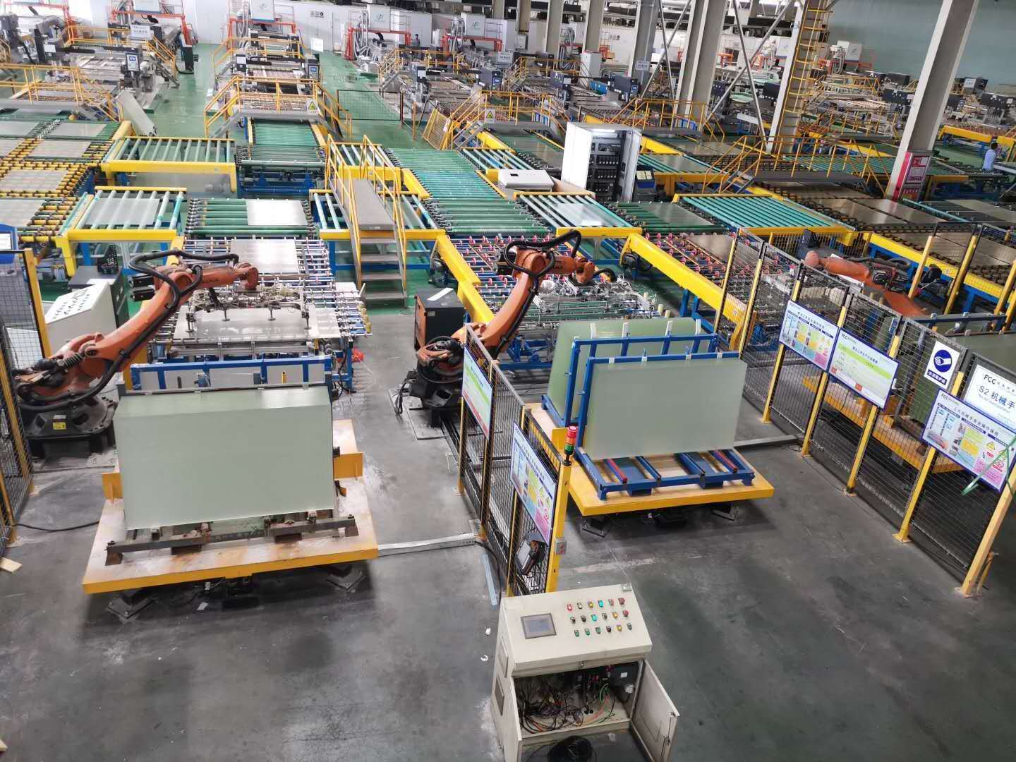 嘉福玻璃的公司展示