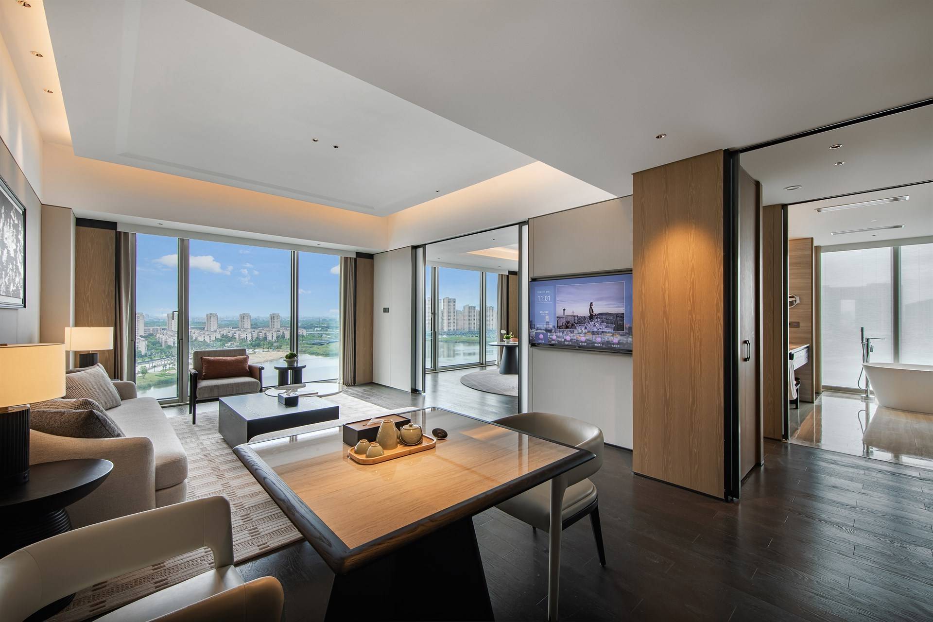 黄龙饭店的公司展示