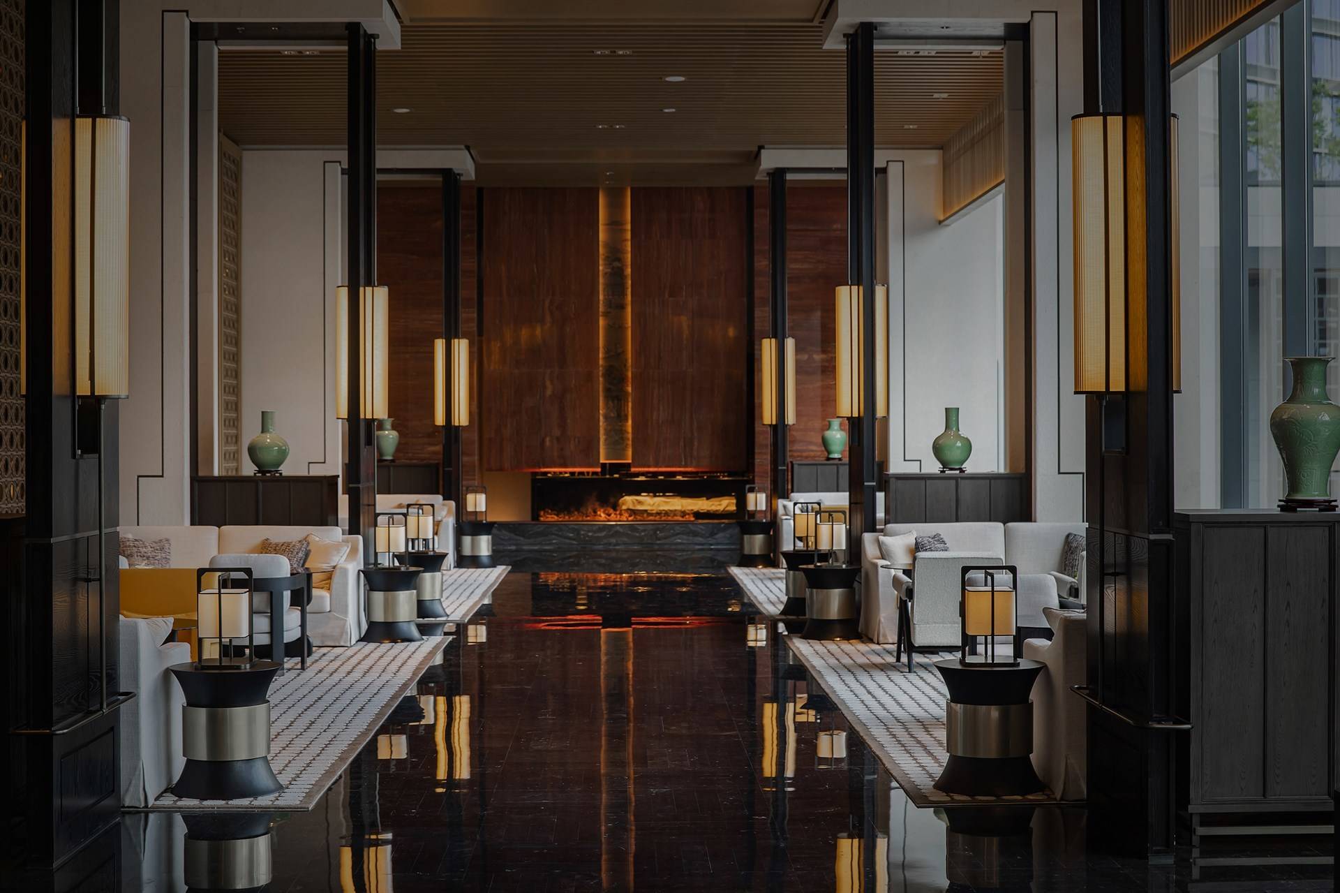 黄龙饭店的公司展示