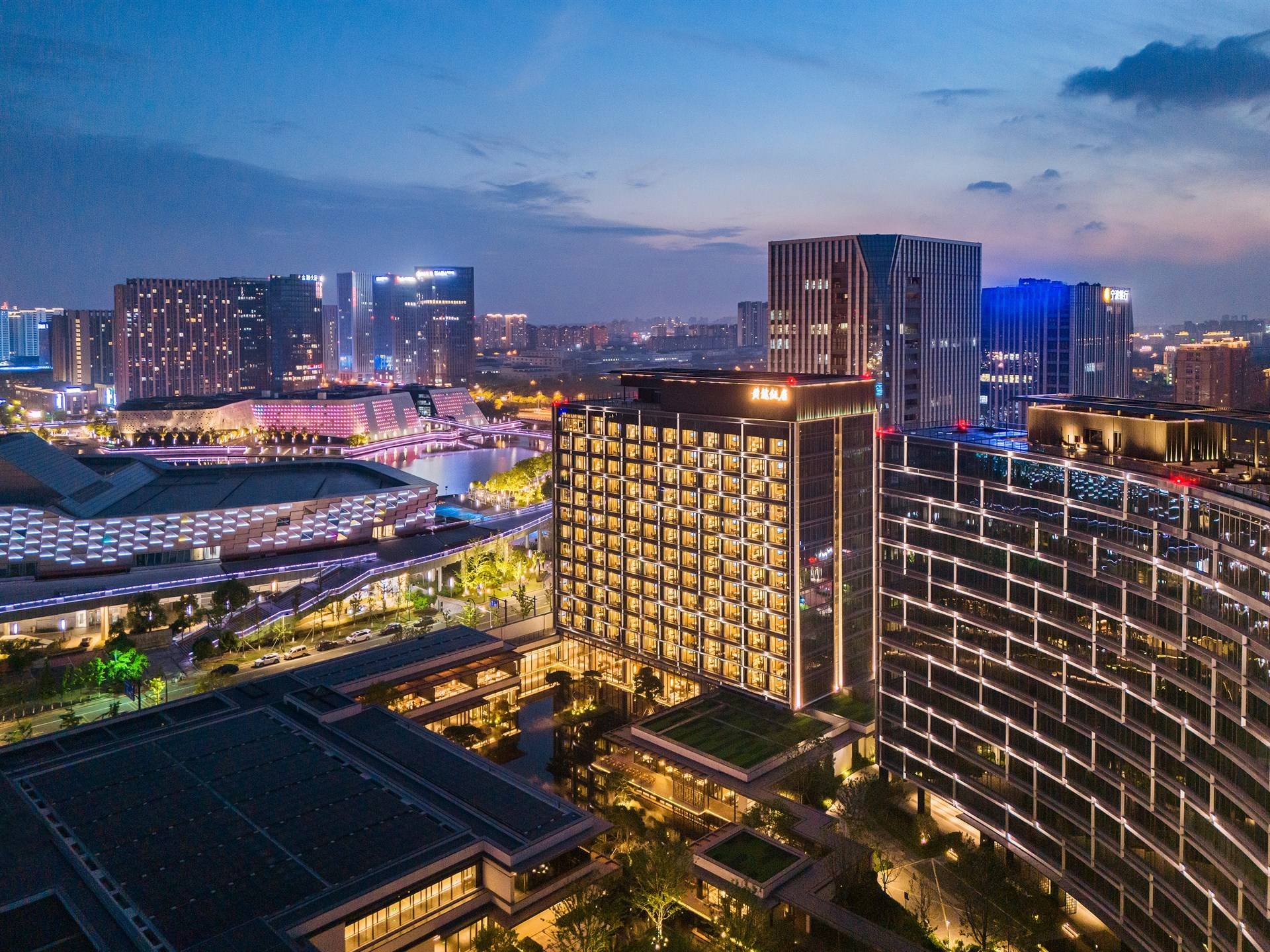 黄龙饭店的公司展示