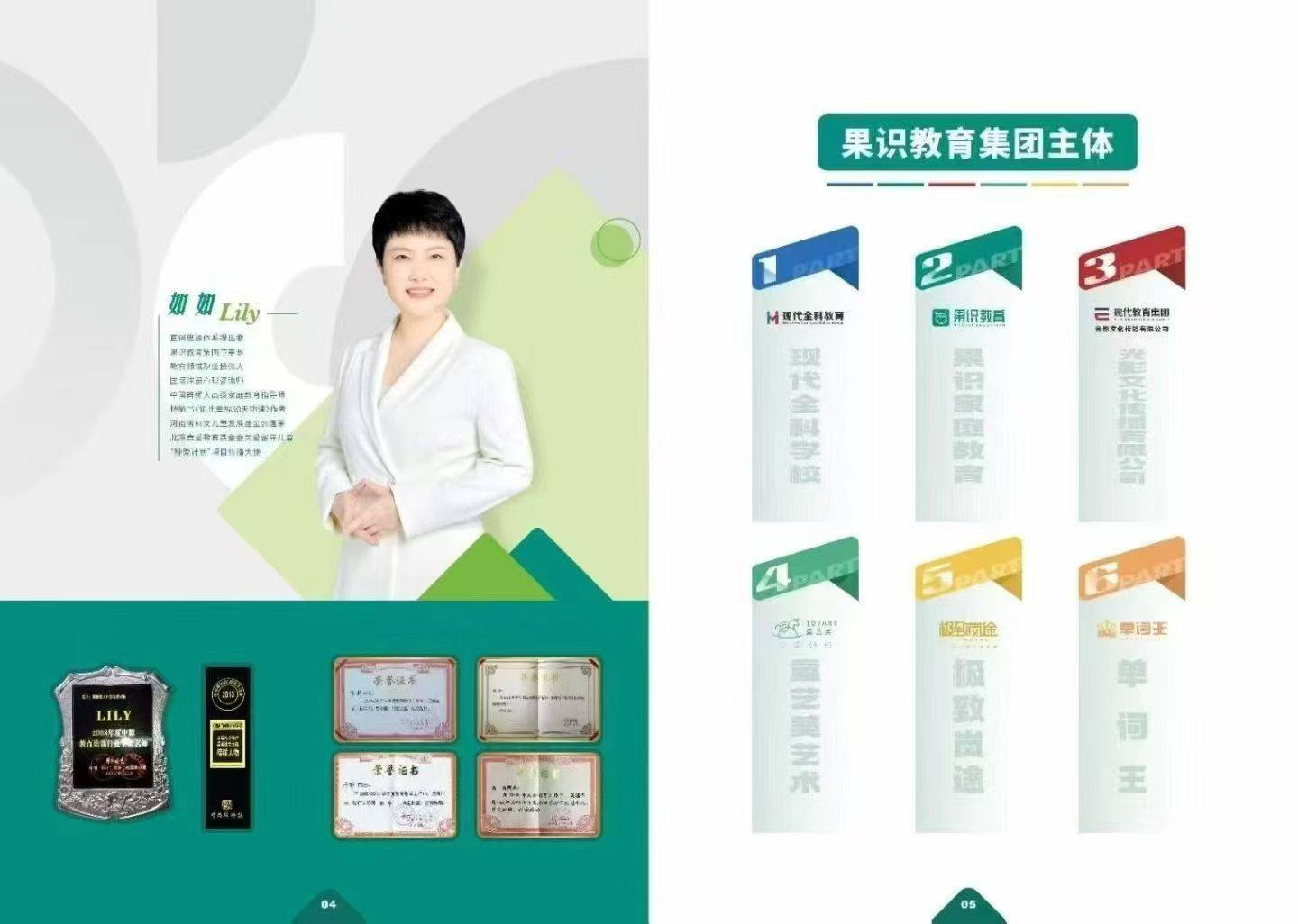 果识培训学校的公司展示