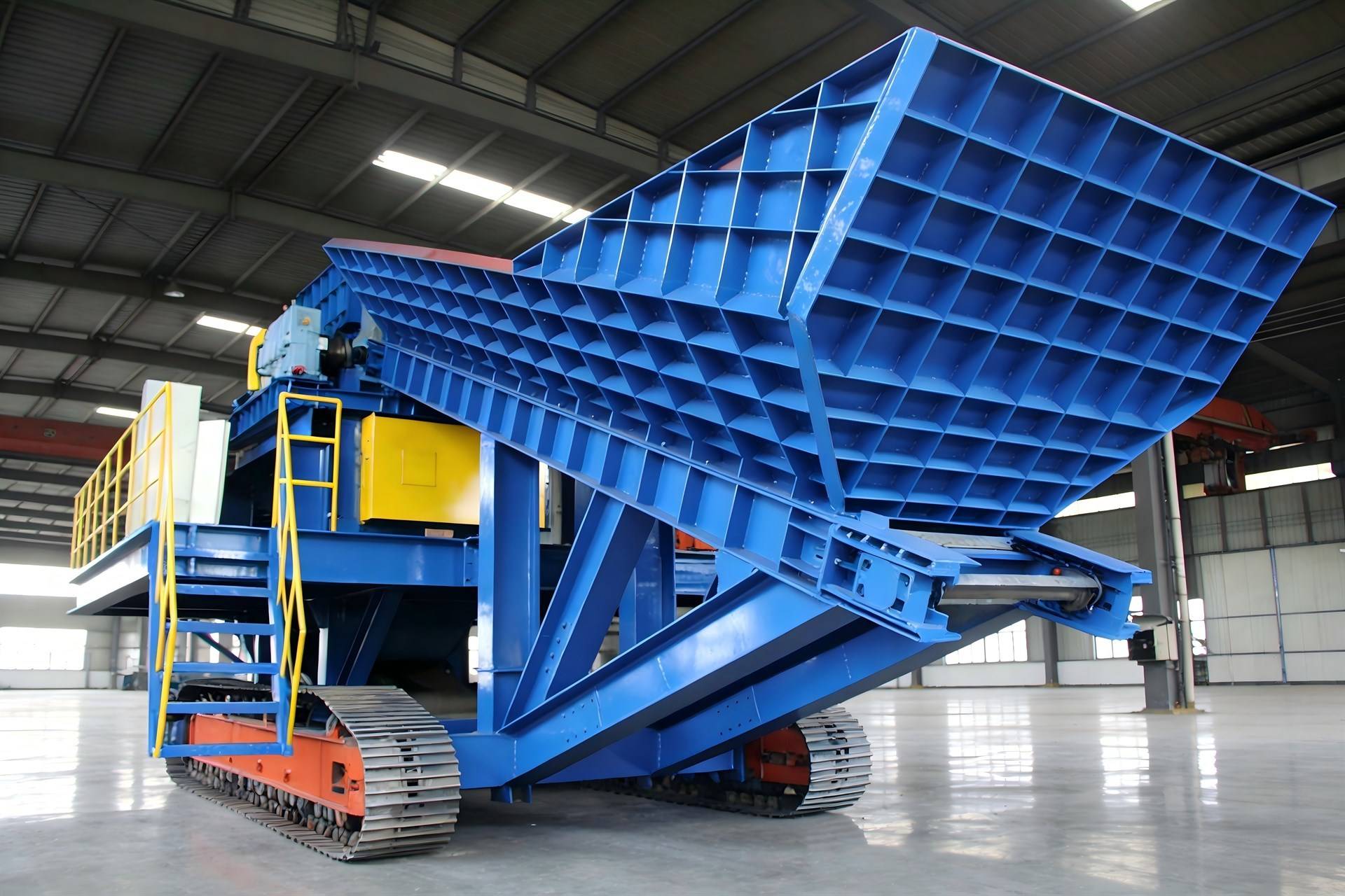 履带式全移动破碎站