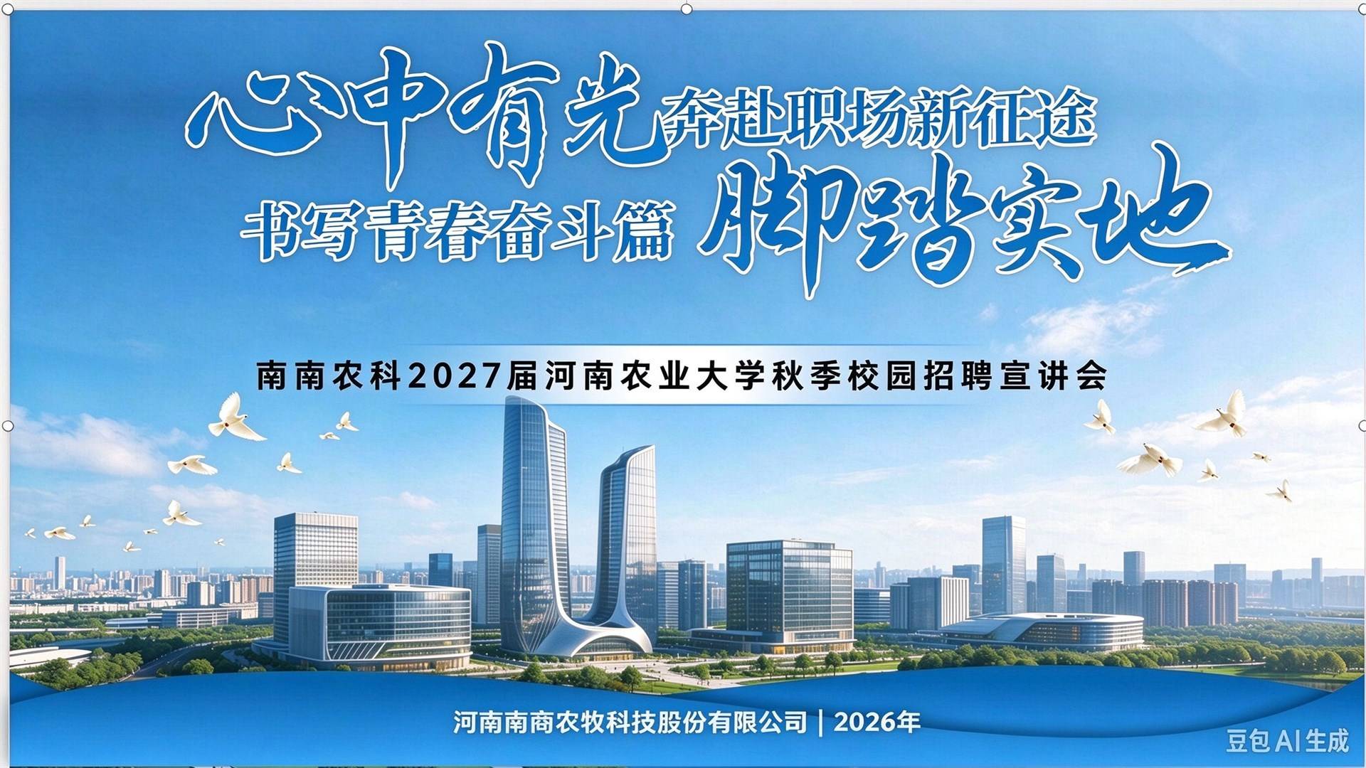 南商农科2026秋季河南农大招聘宣讲会