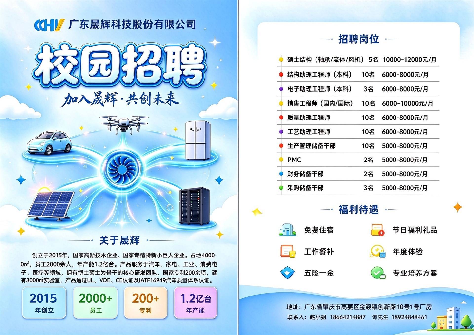 2027届晟辉股份校园招聘
